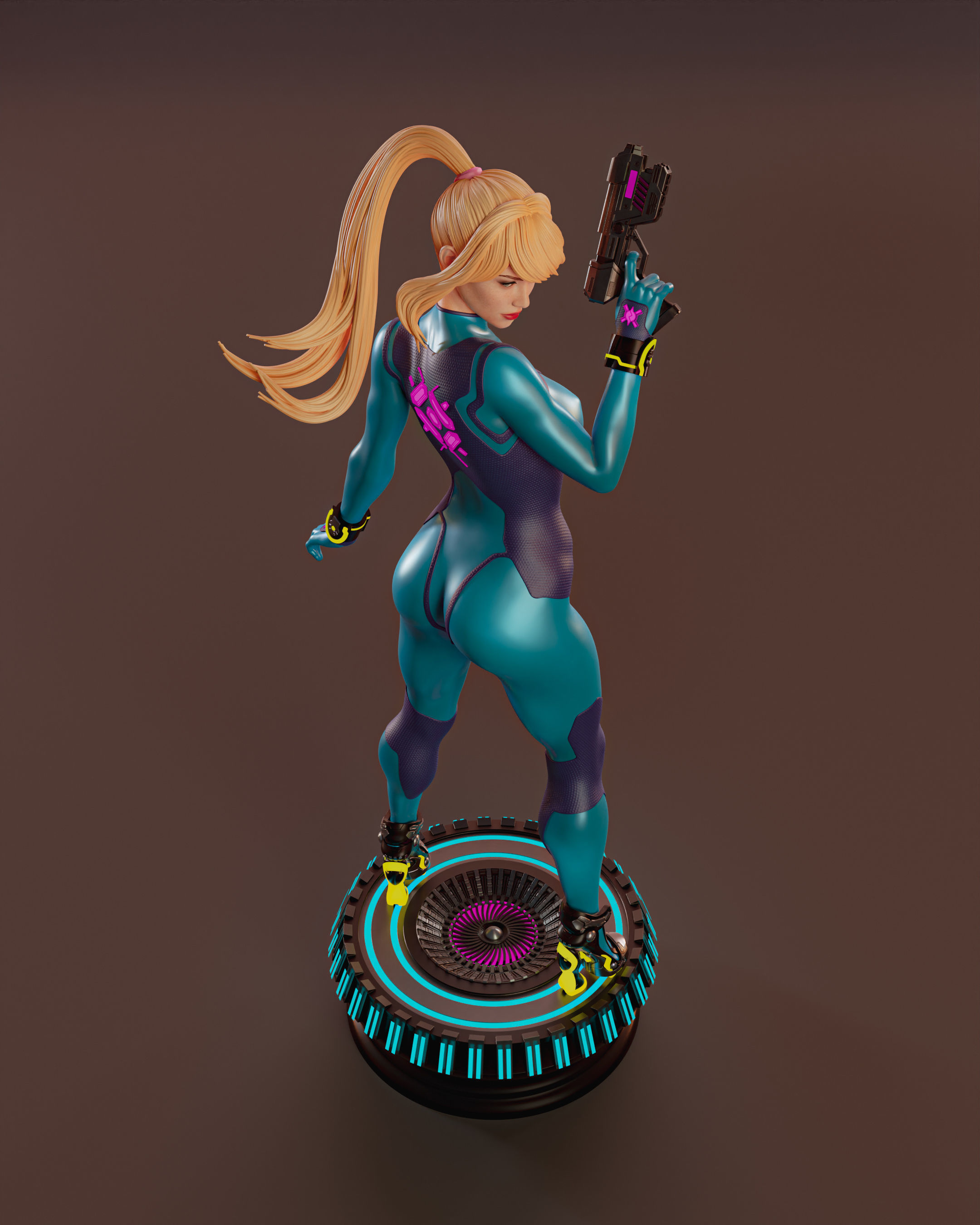 Samus Aran 3D print model_5