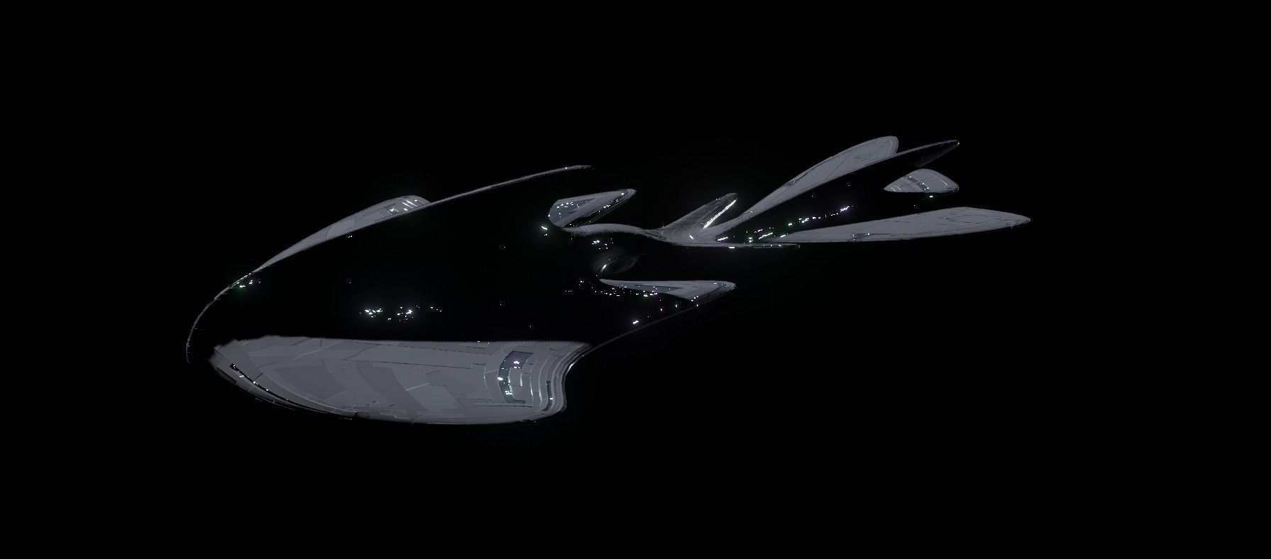 Mothership 3D model_2