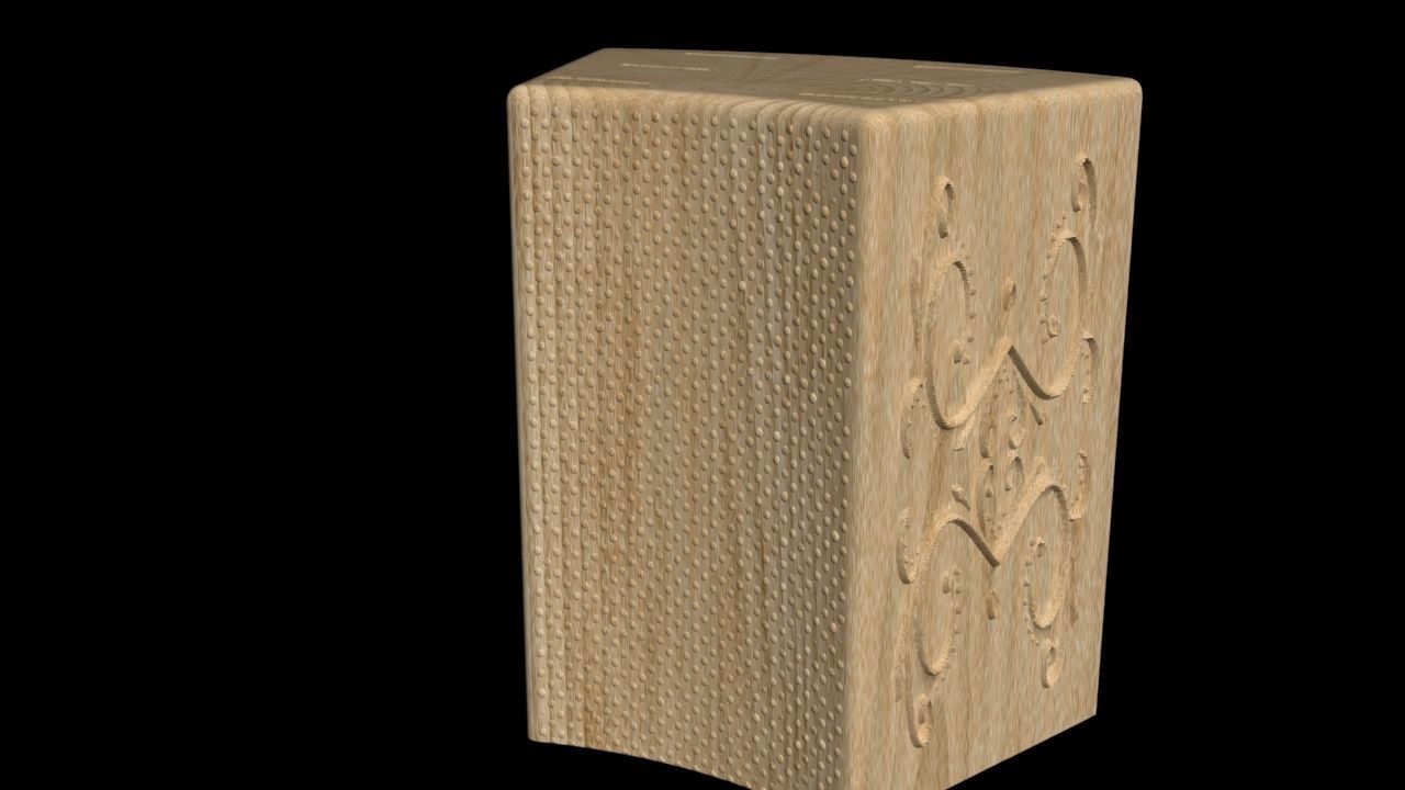 with a knife 3D print model_6