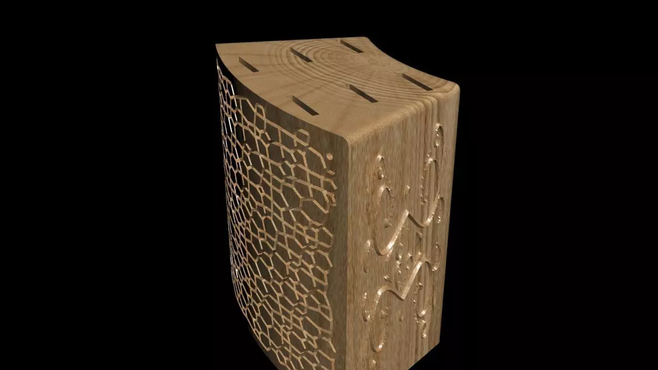 with a knife 3D print model_0