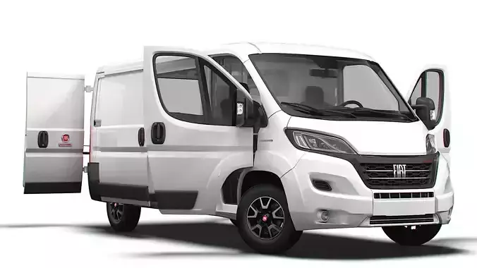 Fiat Ducato Van L2H1 HQ Interior 2023