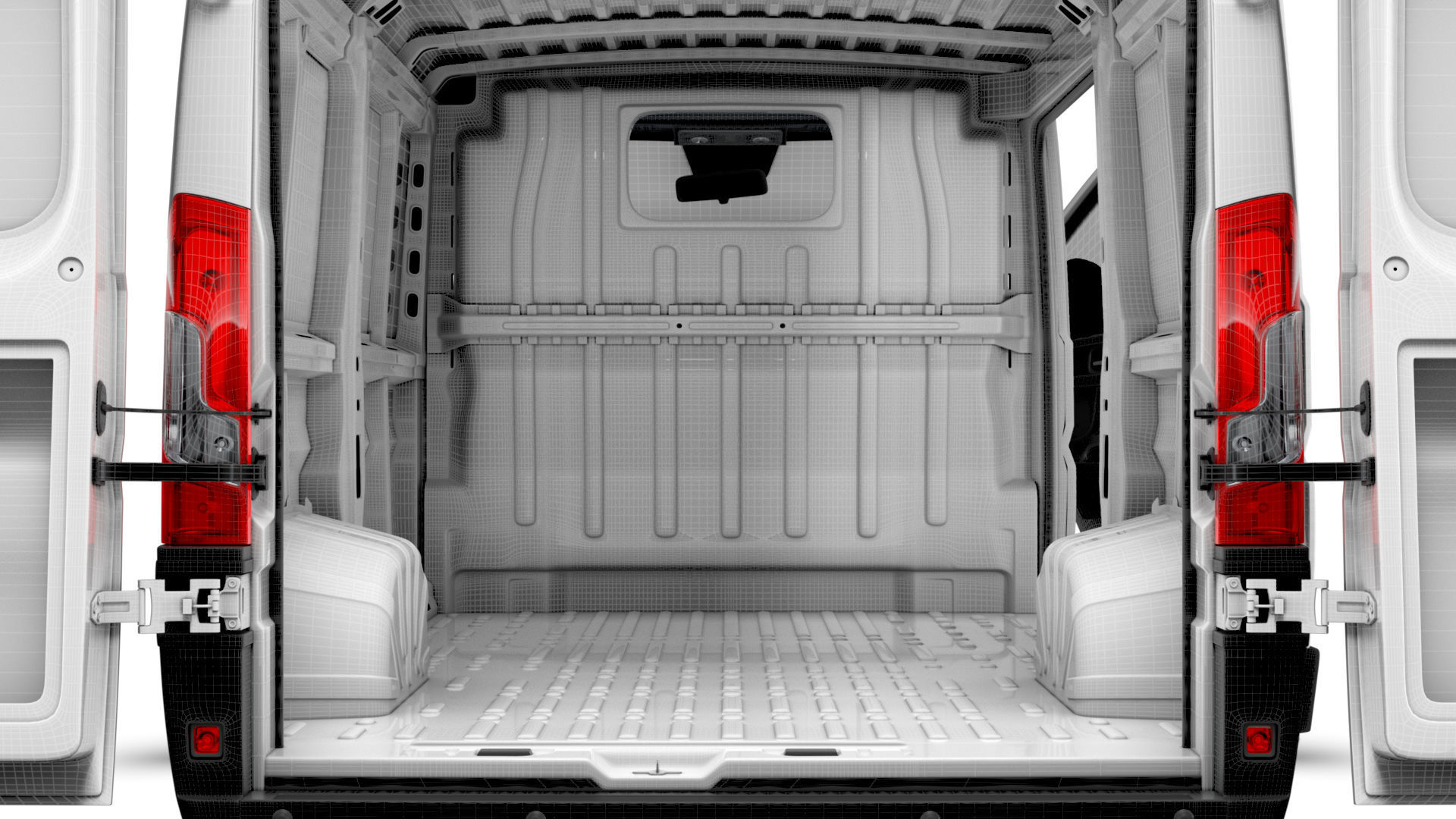 RAM Promaster Van L2H1 HQ Interior 2023 3D model_25
