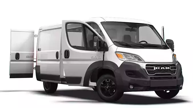 RAM Promaster Van L2H1 HQ Interior 2023