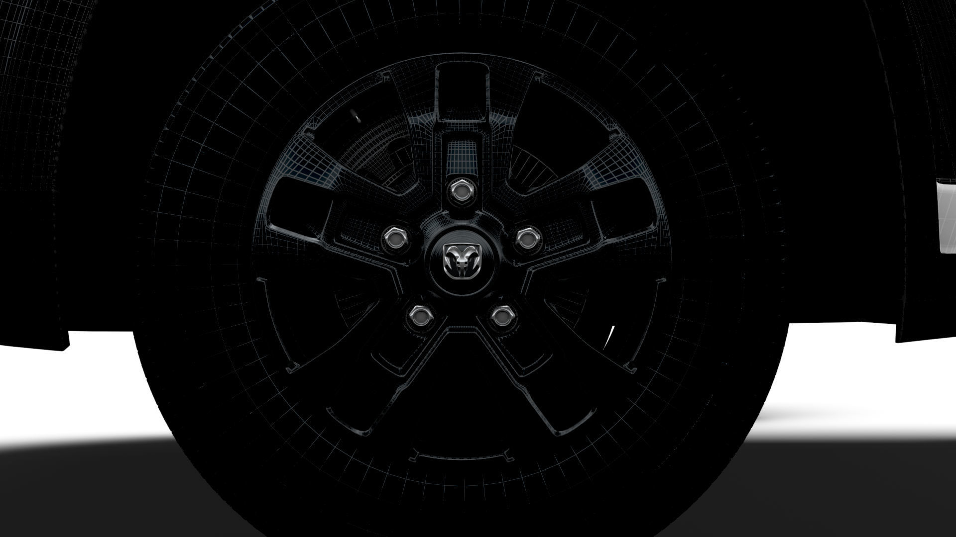 RAM Promaster Van L2H1 HQ Interior 2023 3D model_24