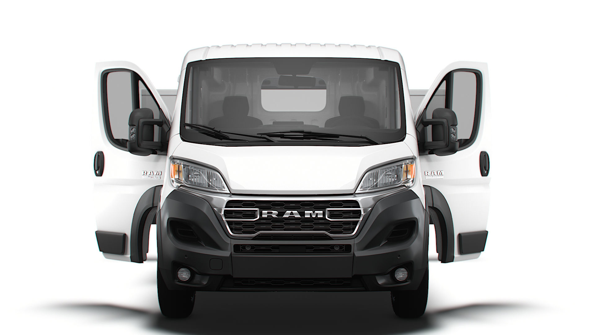 RAM Promaster Van L2H1 HQ Interior 2023 3D model_5