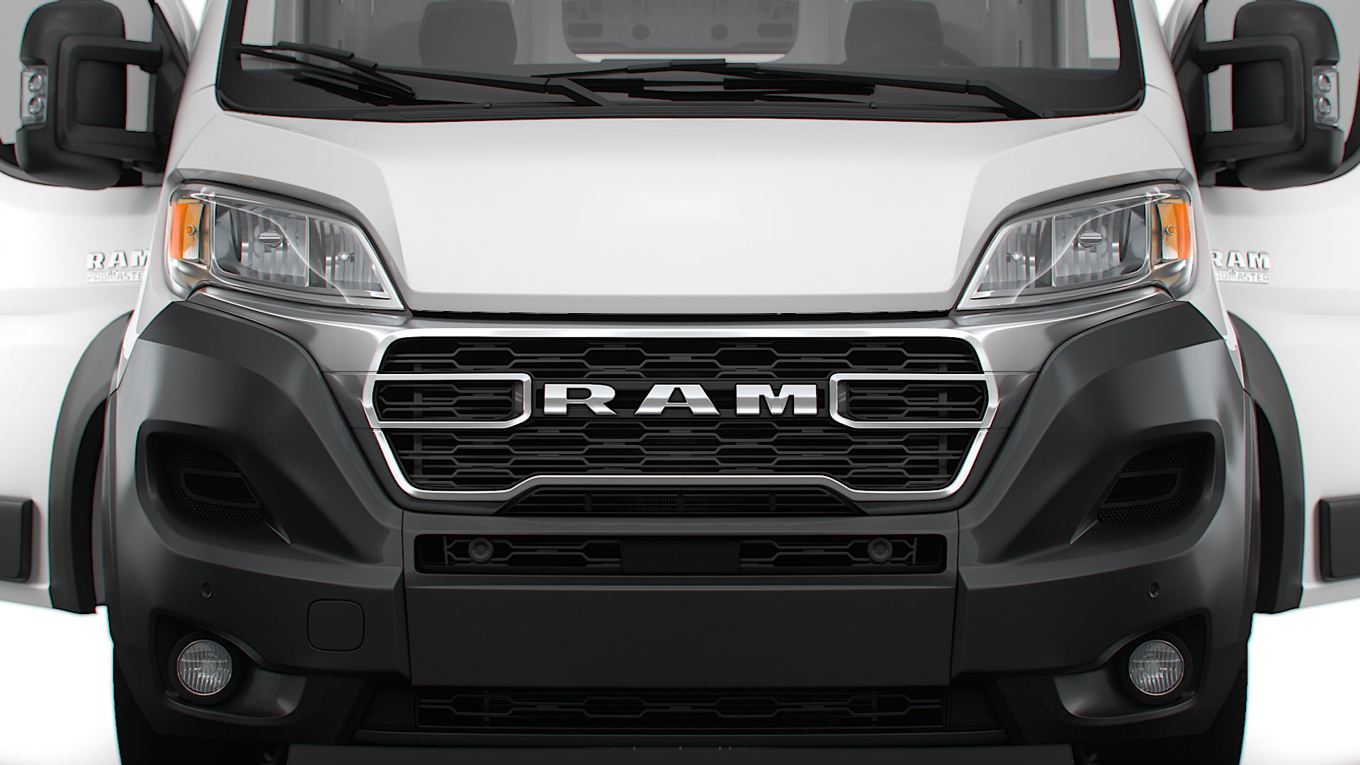 RAM Promaster Van L2H1 HQ Interior 2023 3D model_6