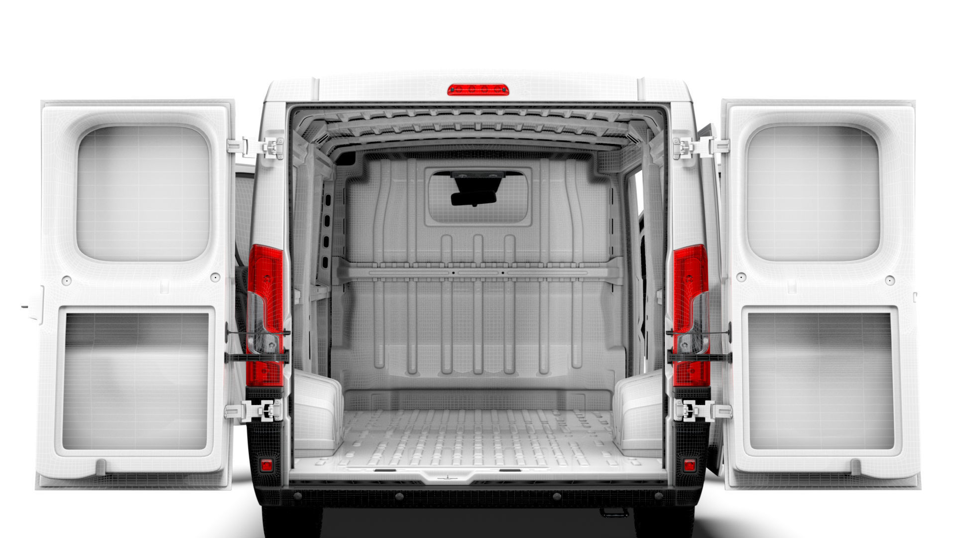 RAM Promaster Van L2H1 HQ Interior 2023 3D model_22