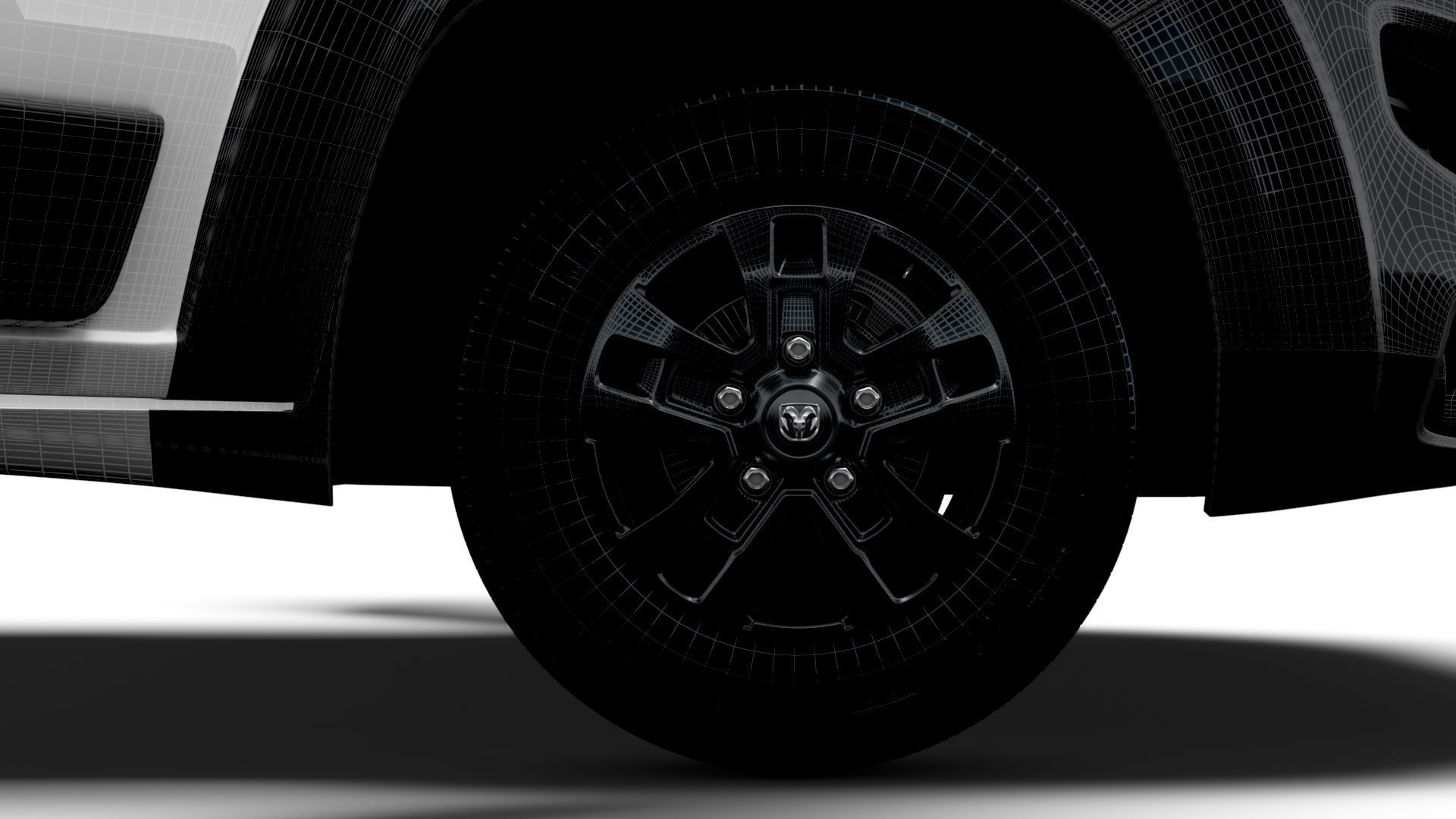 RAM Promaster Van L2H1 HQ Interior 2023 3D model_21