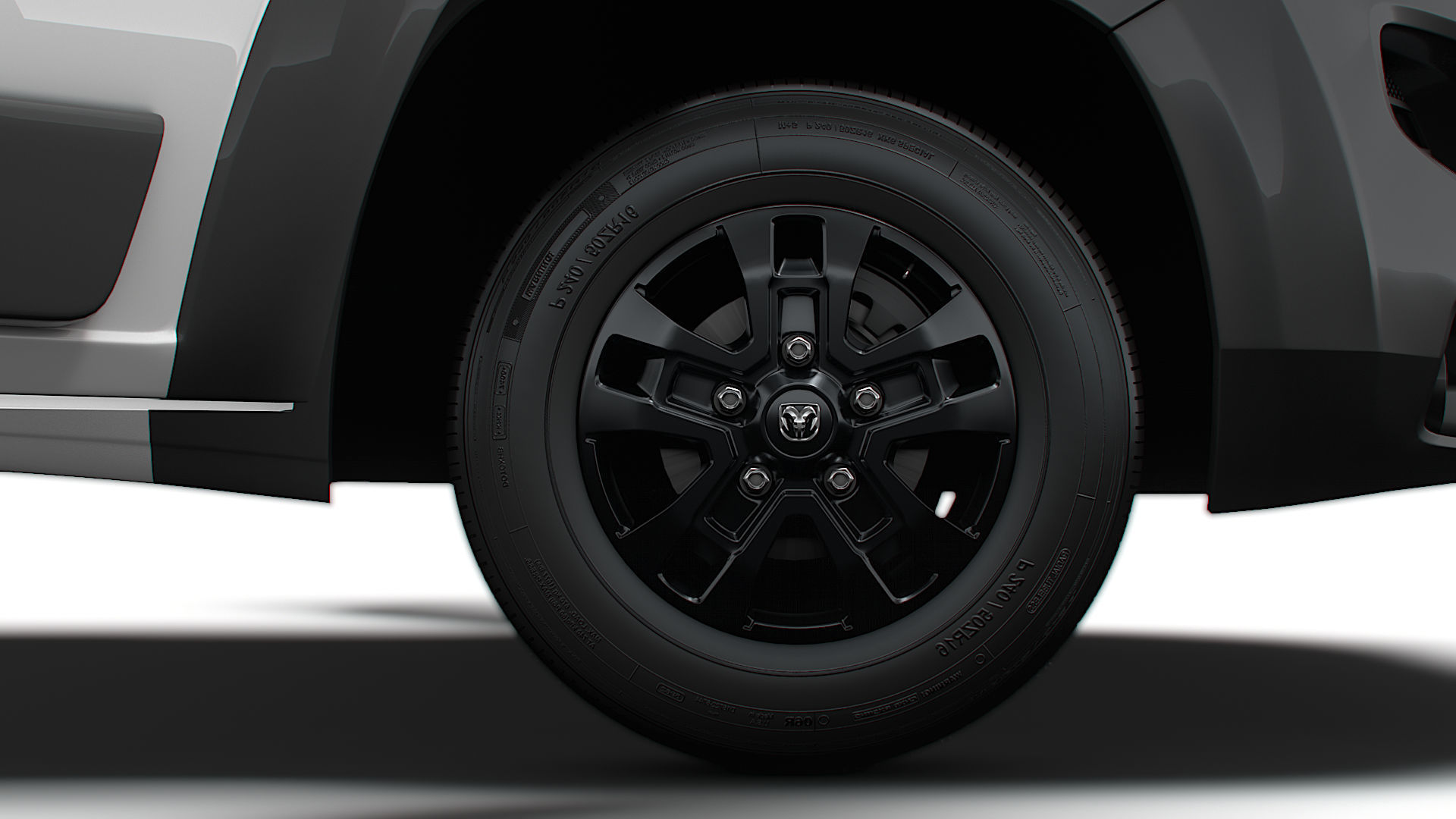 RAM Promaster Van L2H1 HQ Interior 2023 3D model_8