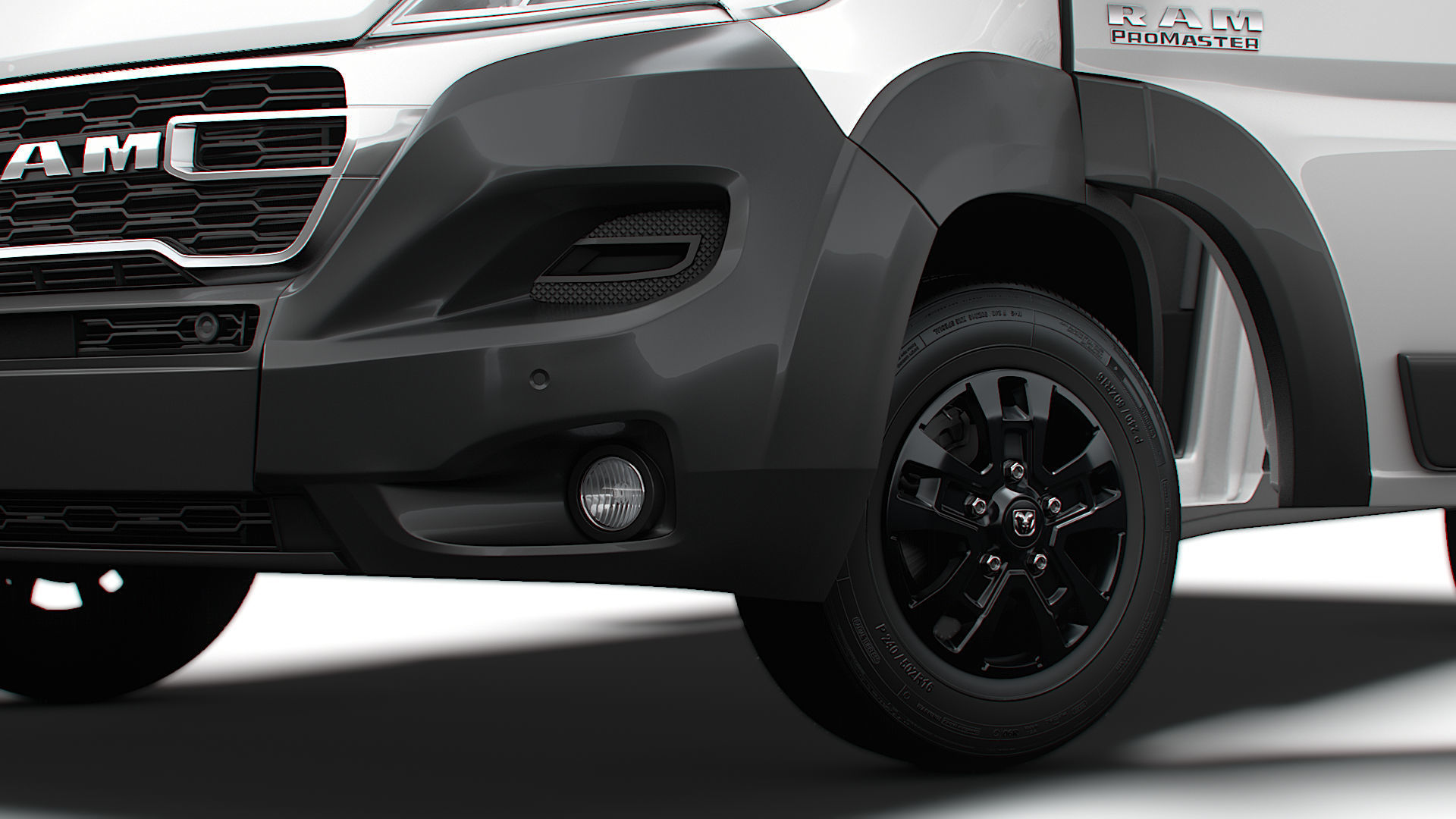 RAM Promaster Van L2H1 HQ Interior 2023 3D model_3