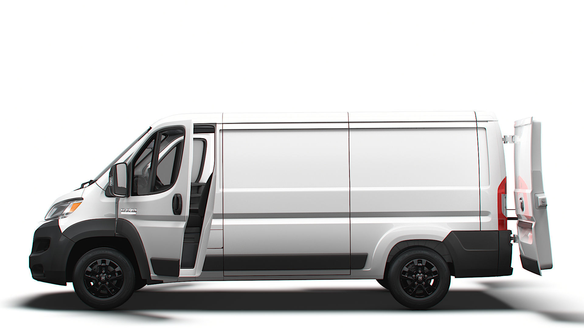 RAM Promaster Van L2H1 HQ Interior 2023 3D model_4