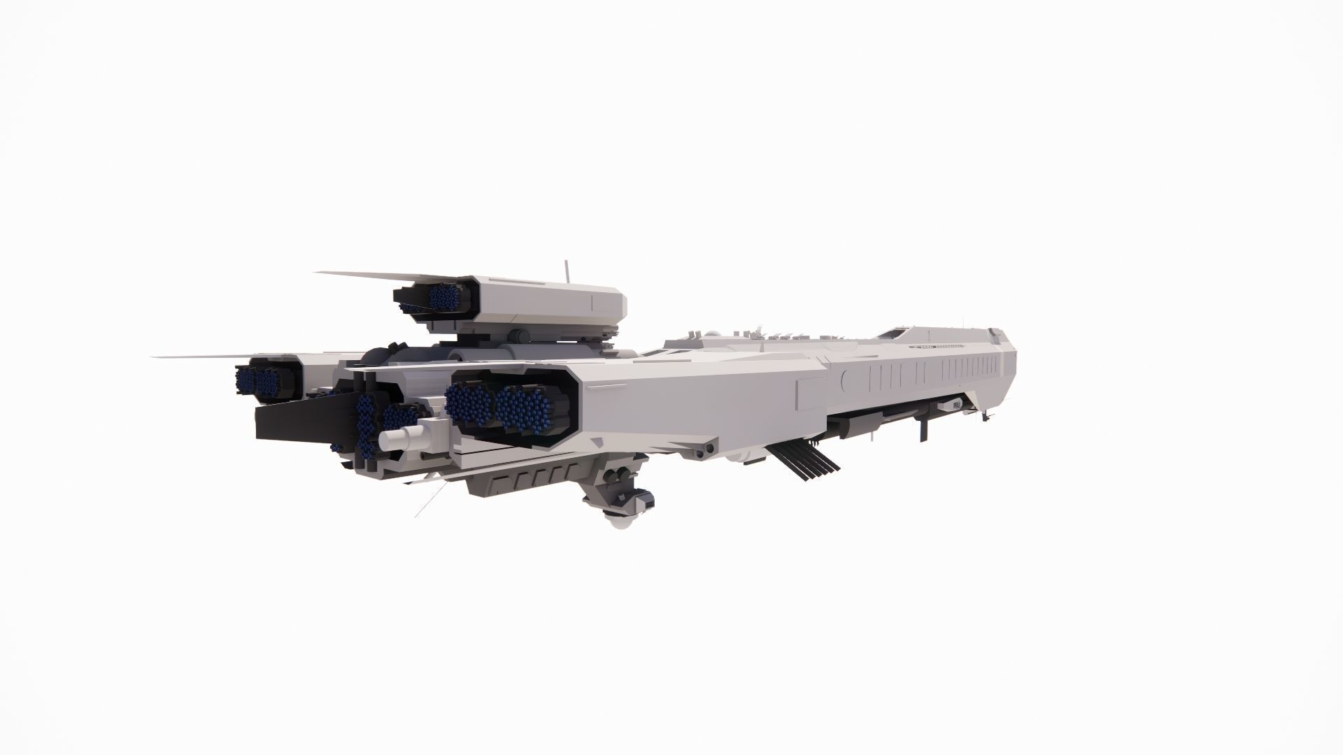 Spaceship-spacecraft-20 3D model_5