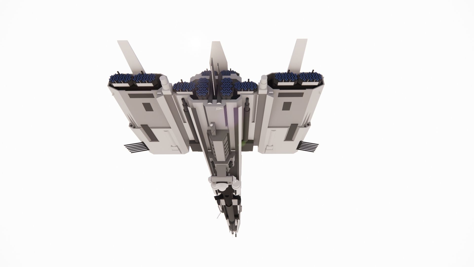 Spaceship-spacecraft-20 3D model_4