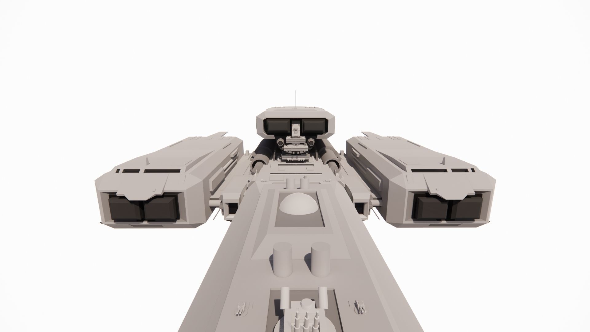 Spaceship-spacecraft-20 3D model_6