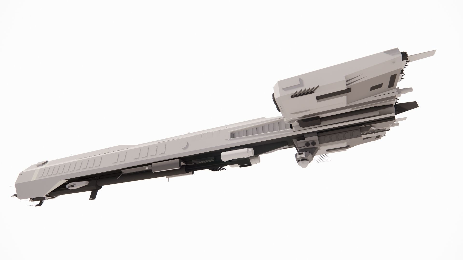 Spaceship-spacecraft-20 3D model_3