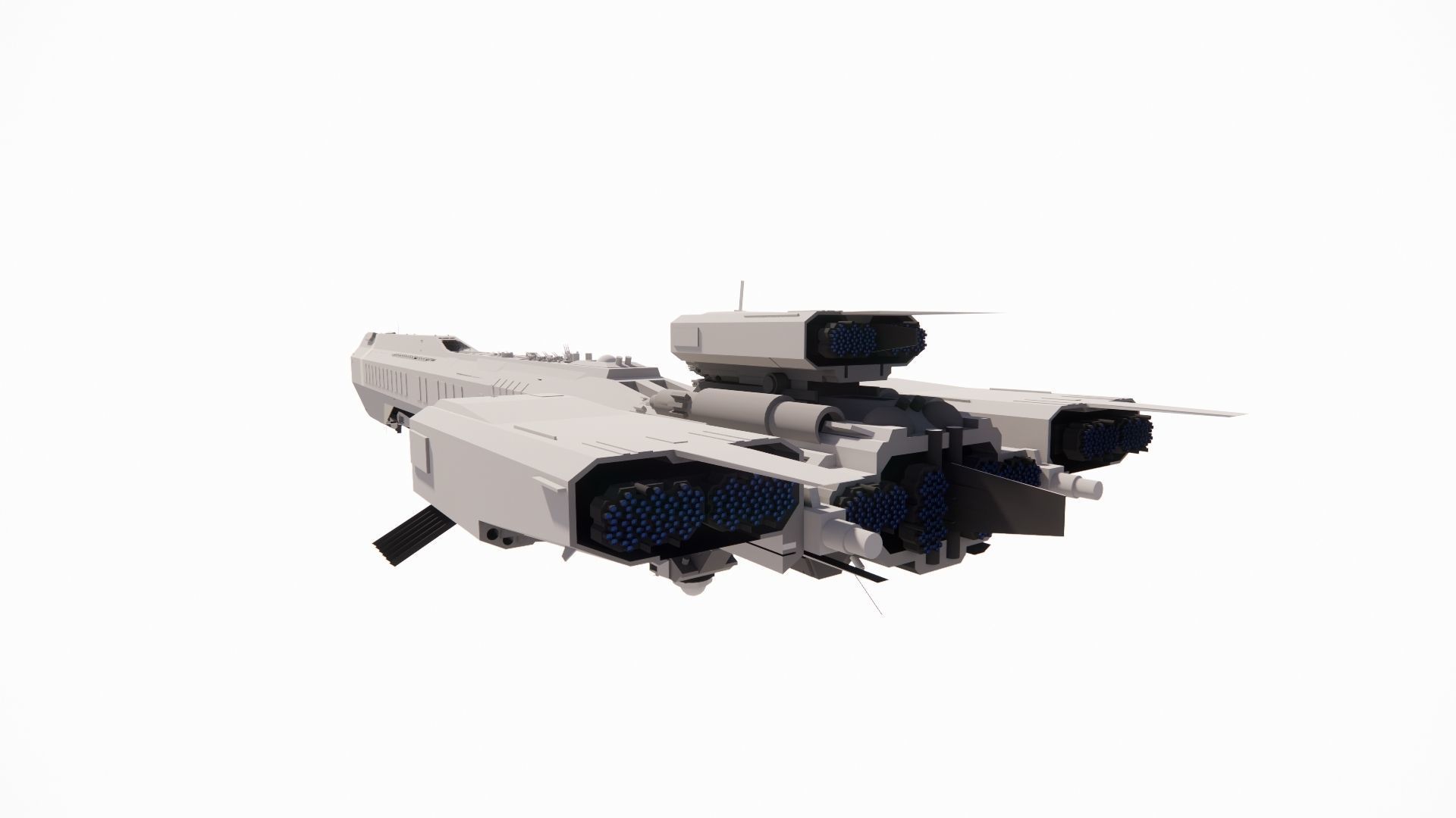 Spaceship-spacecraft-20 3D model_2