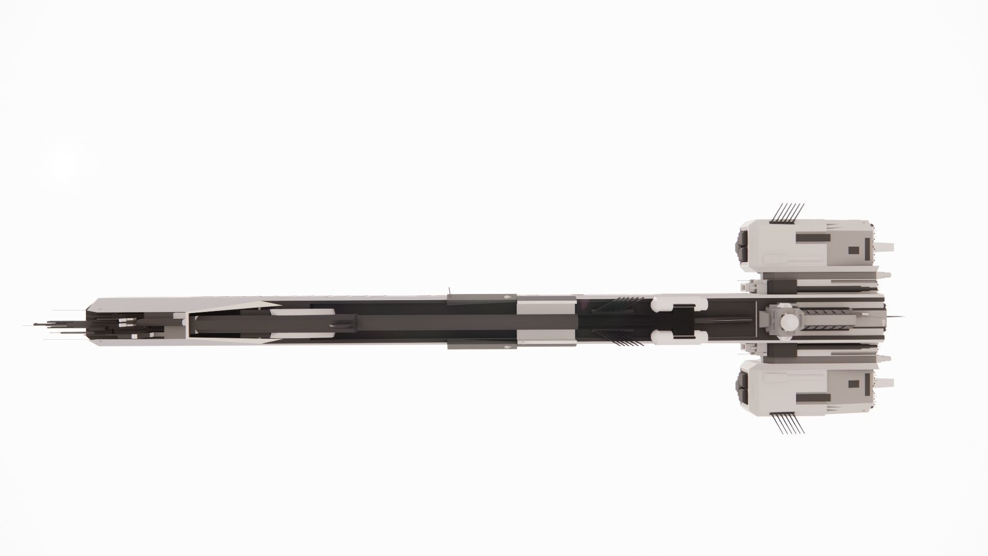 Spaceship-spacecraft-20 3D model_16