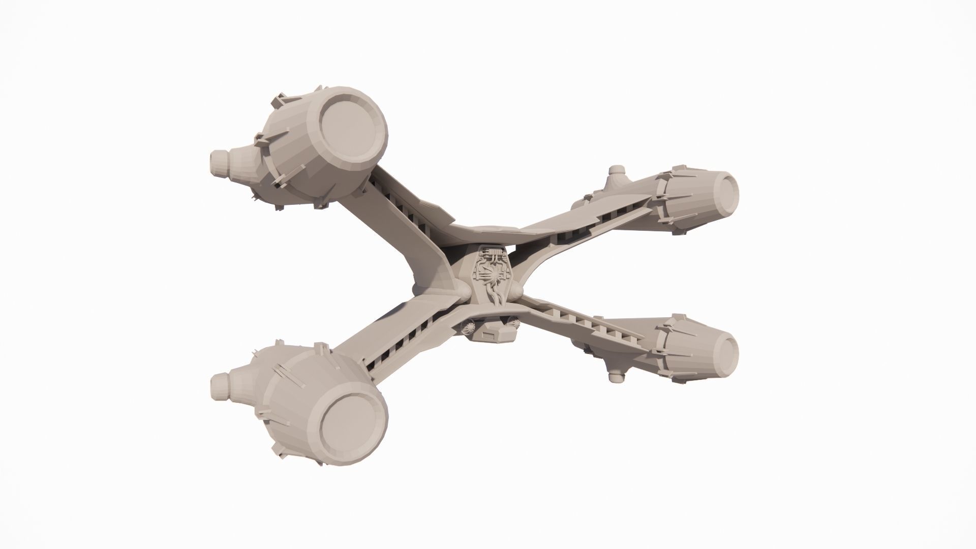 Spaceship-spacecraft-2 3D model_5