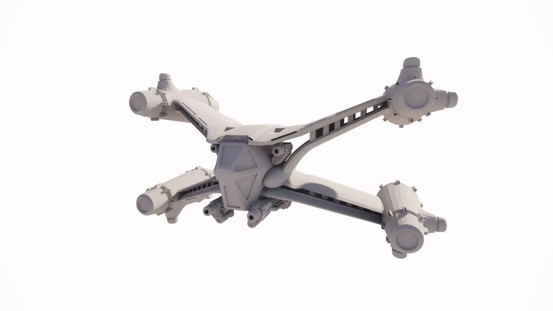 Spaceship-spacecraft-2 3D model_0