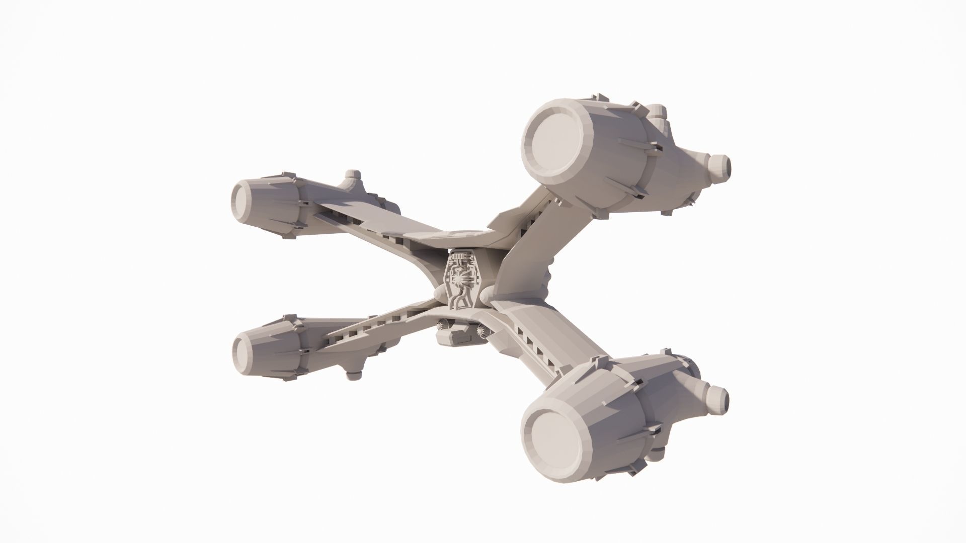 Spaceship-spacecraft-2 3D model_3