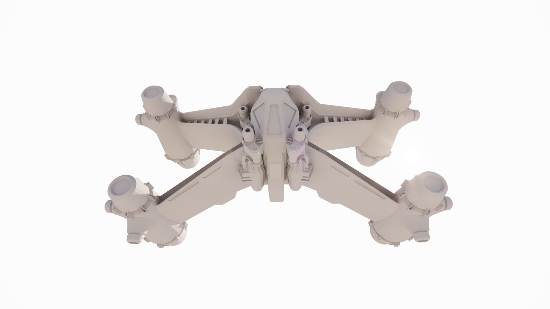 Spaceship-spacecraft-2 3D model_10