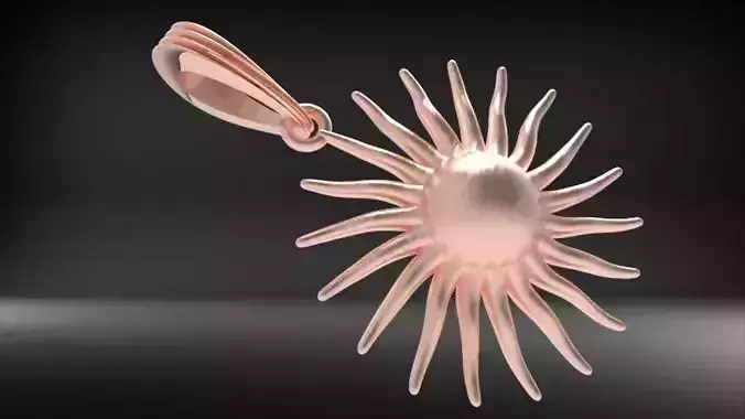  Italian Sun Pendant charm bracelet Necklace Jewelry