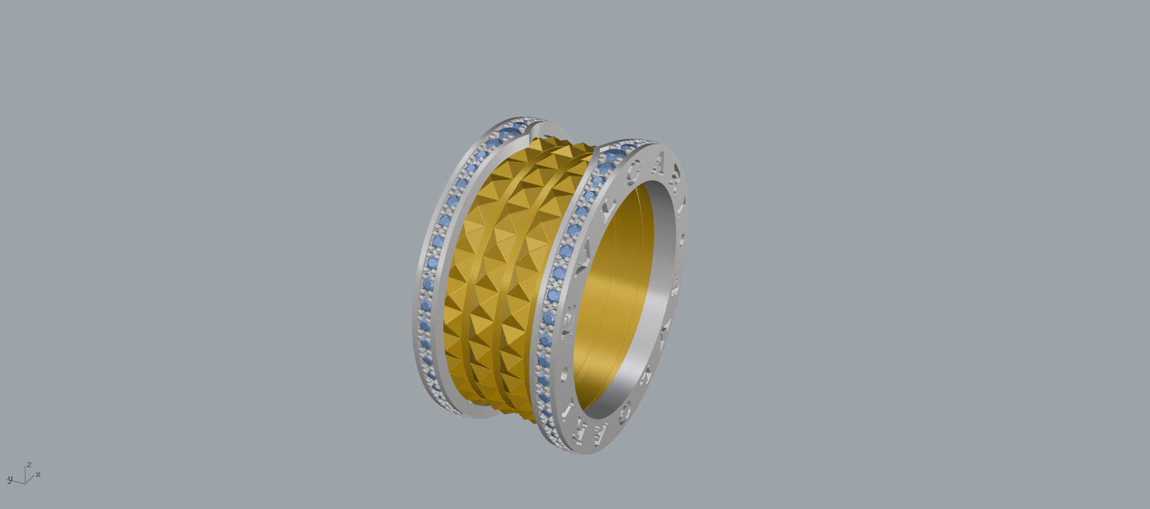 zero ring 3D print model_20