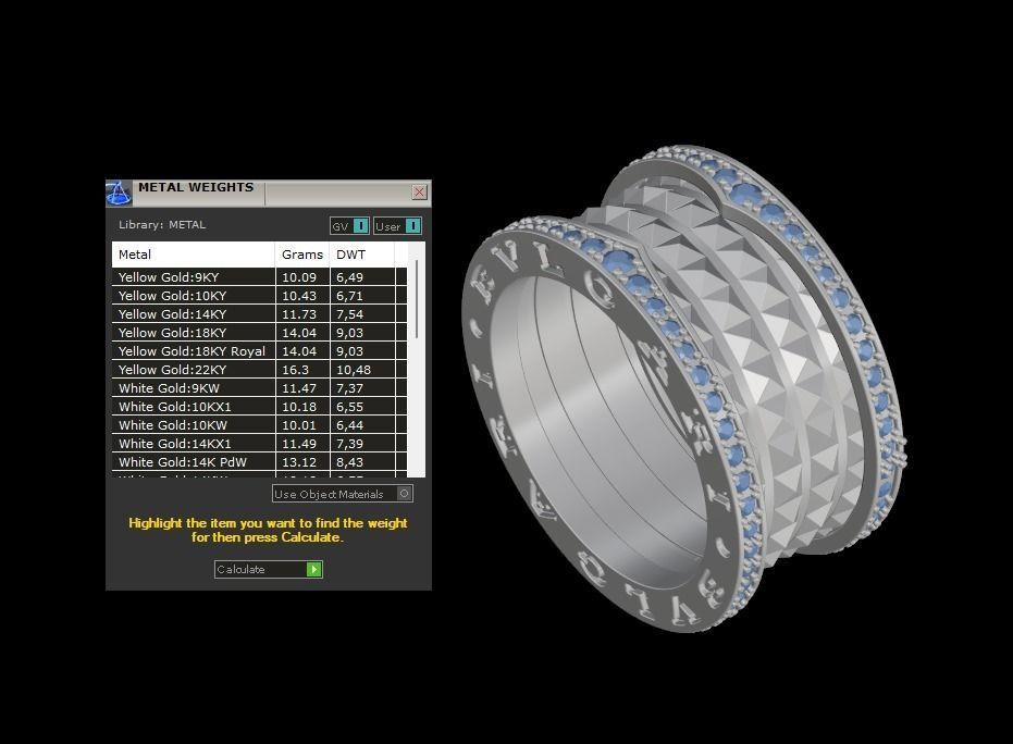 zero ring 3D print model_8