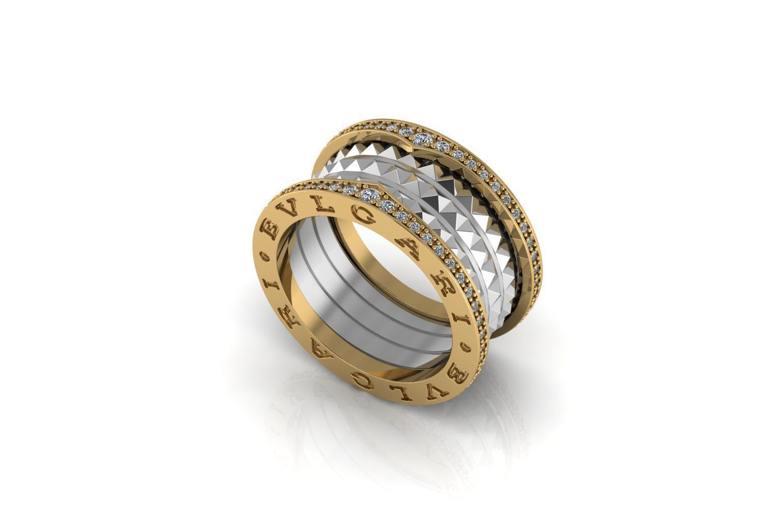 zero ring 3D print model_3