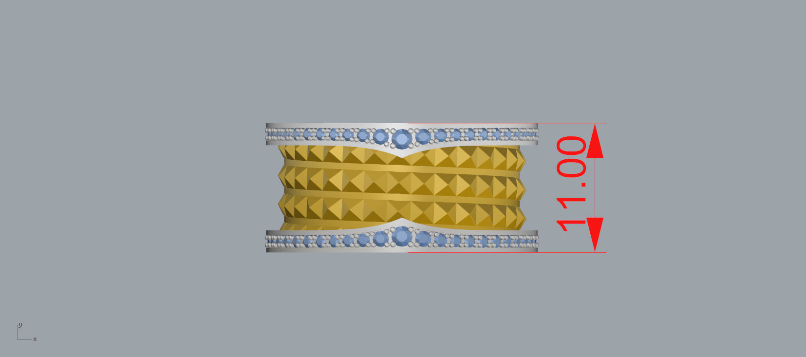 zero ring 3D print model_11