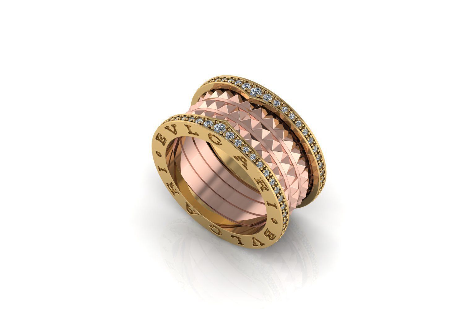 zero ring 3D print model_7