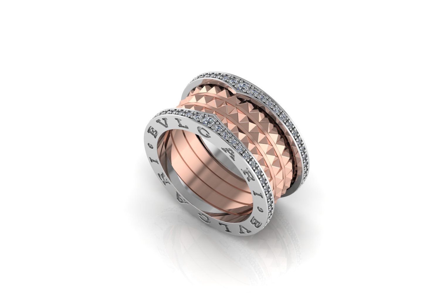 zero ring 3D print model_6