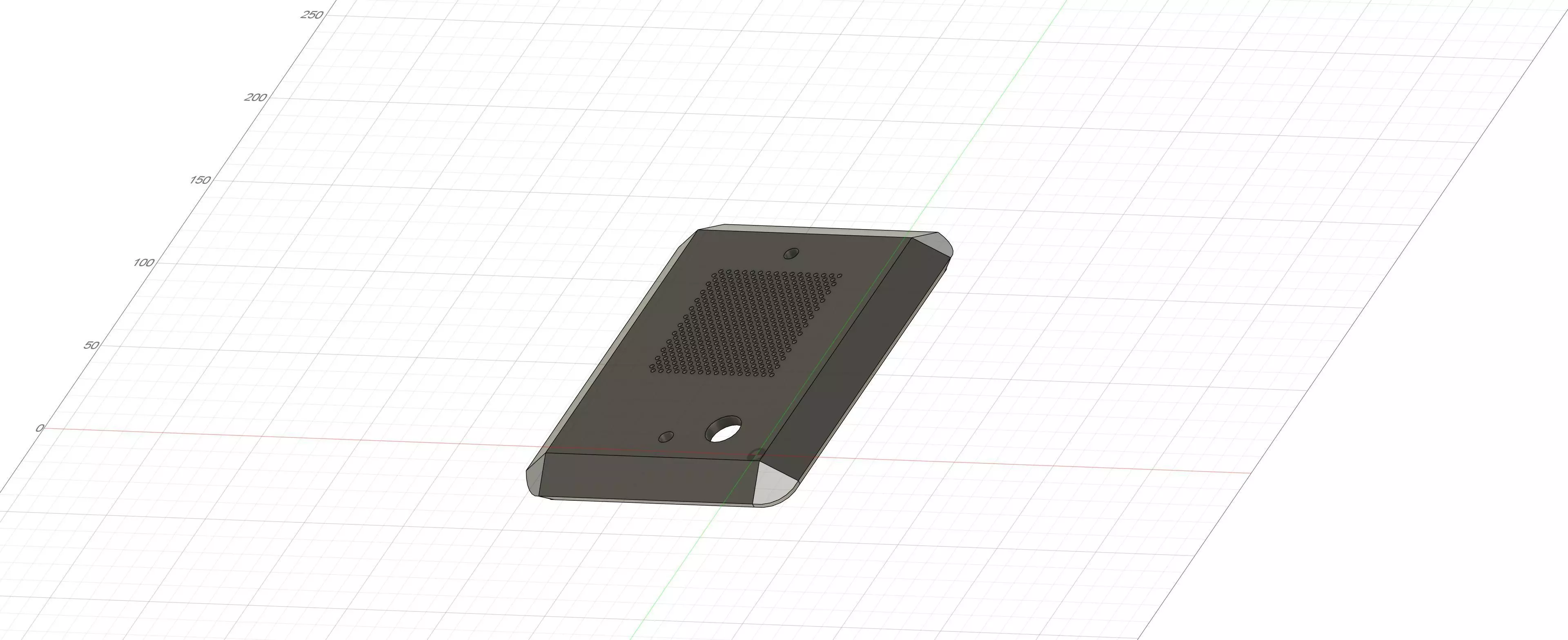 faceplate for intercom model is-69 3D print model