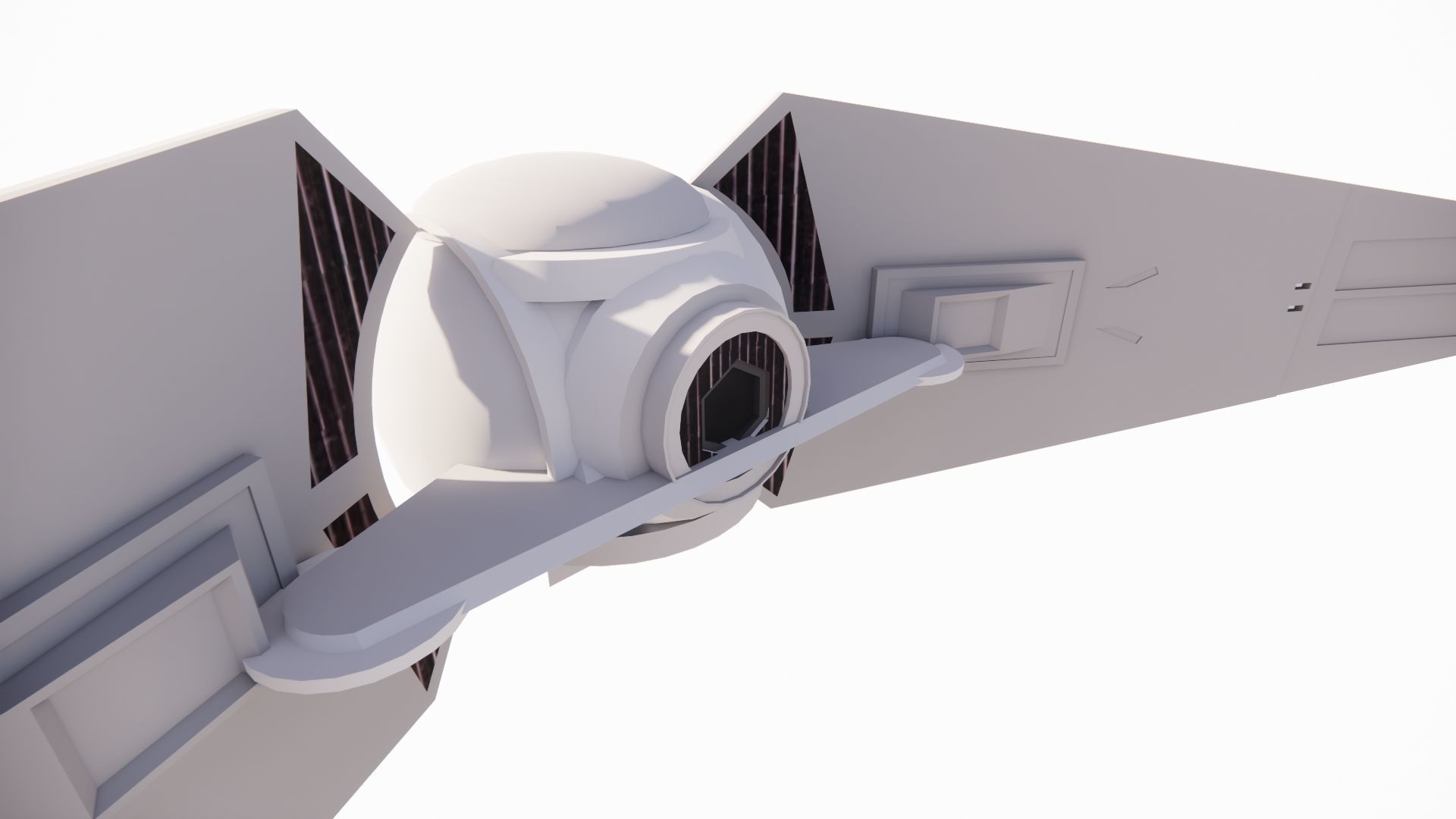 Spaceship-spacecraft-15 3D model_5