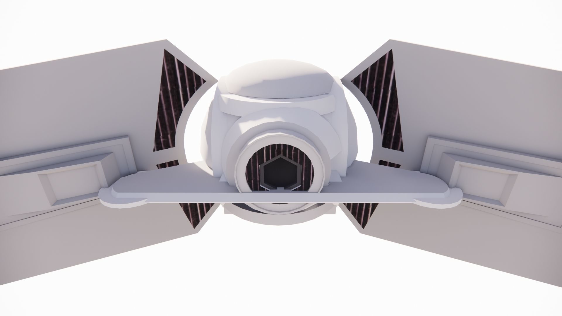 Spaceship-spacecraft-15 3D model_4