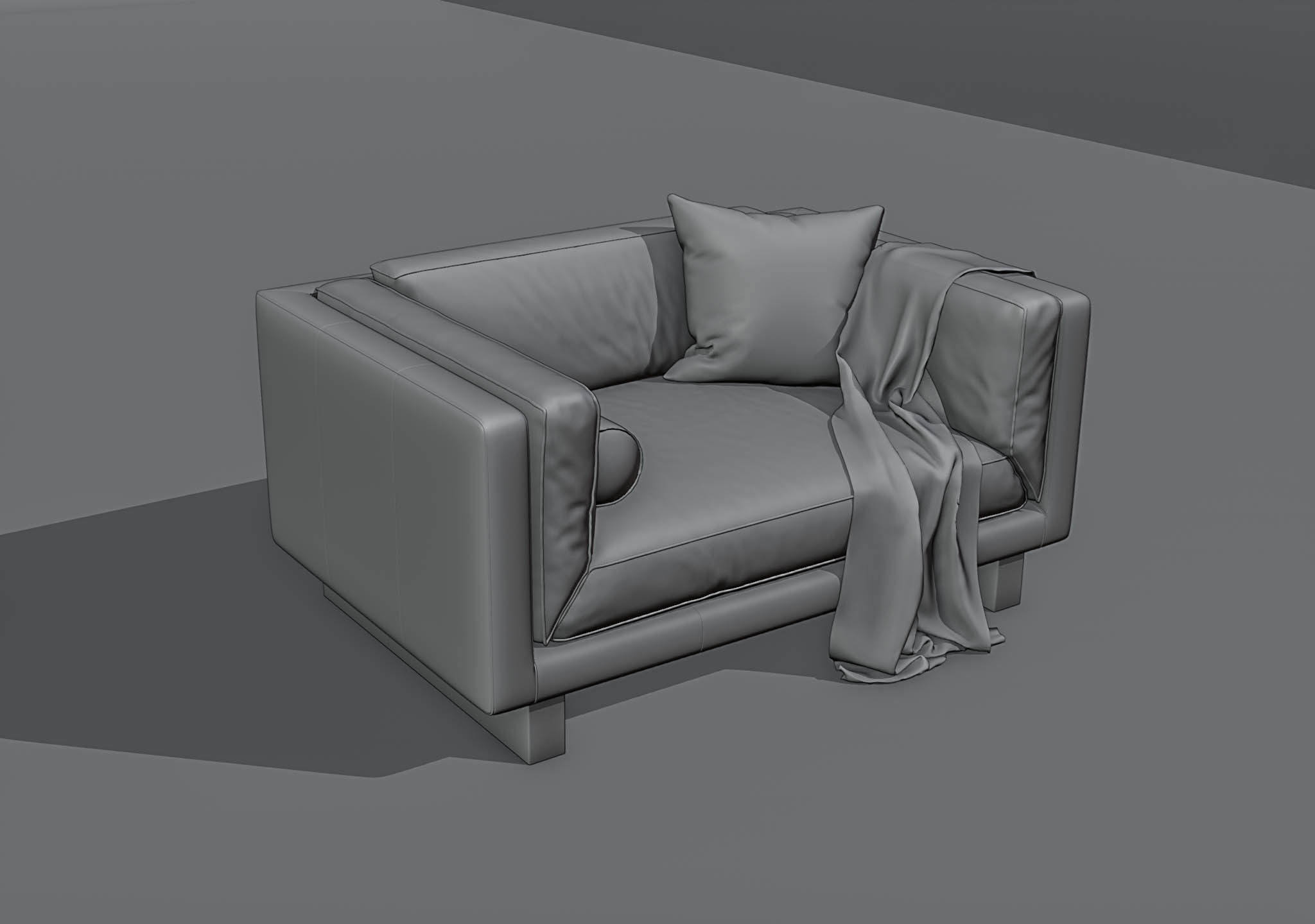 Canyon Sofa 3D model_8