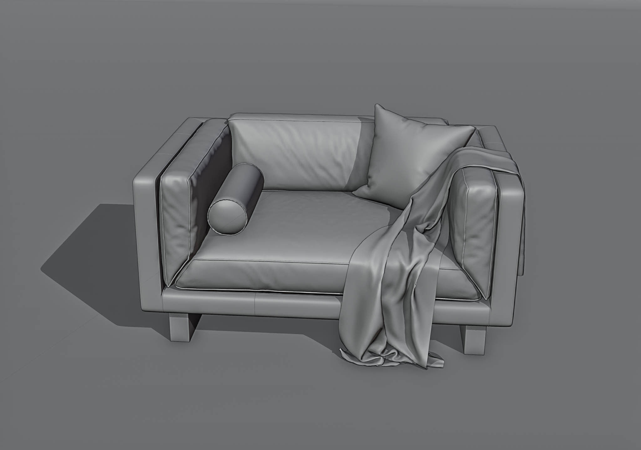Canyon Sofa 3D model_7