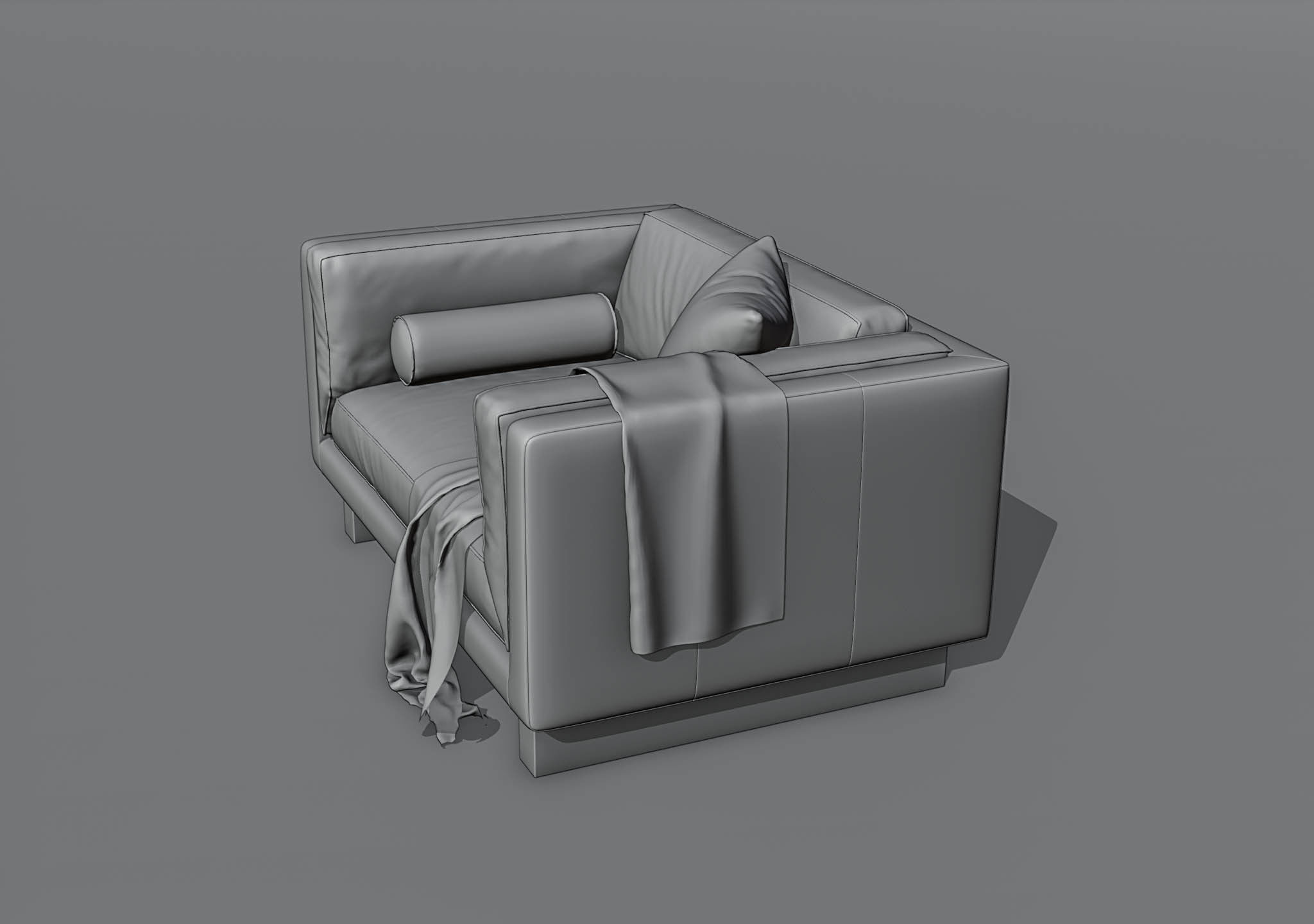 Canyon Sofa 3D model_6