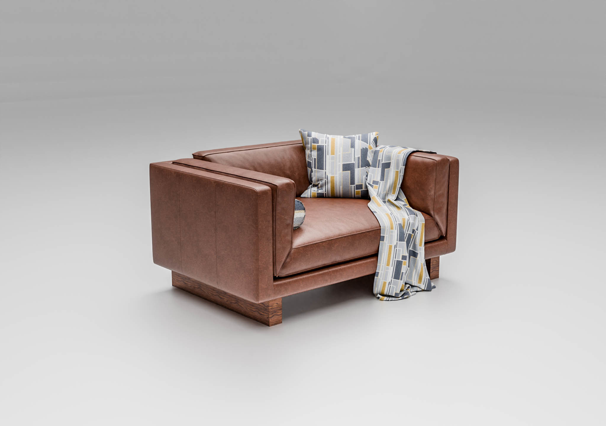 Canyon Sofa 3D model_2