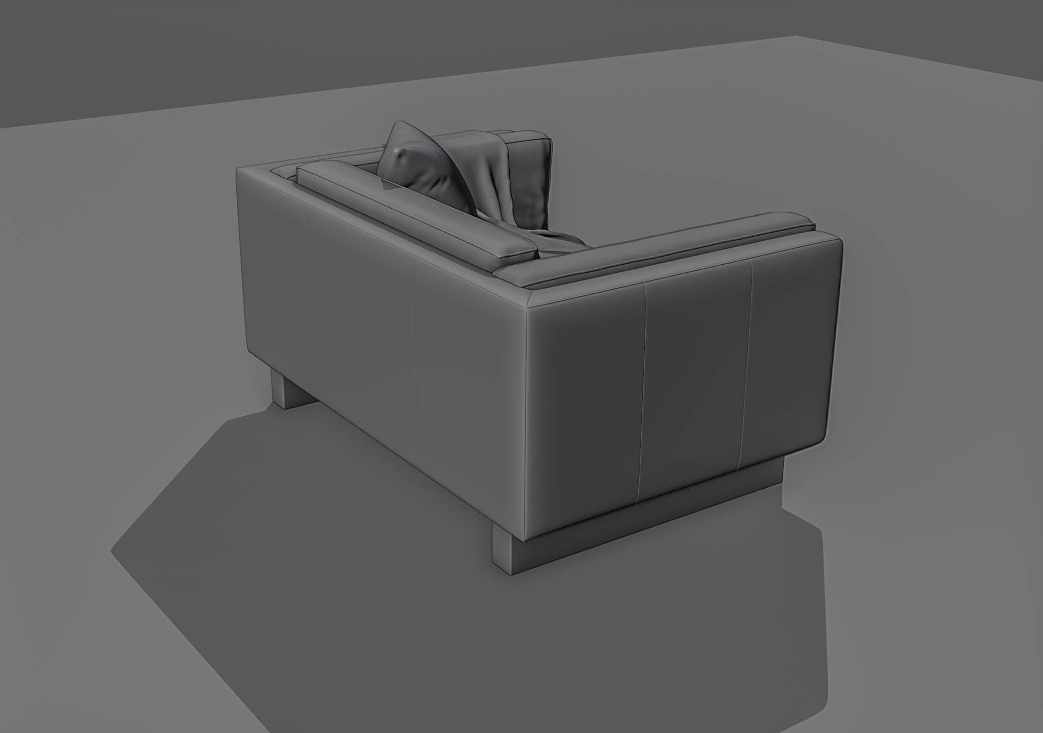 Canyon Sofa 3D model_9