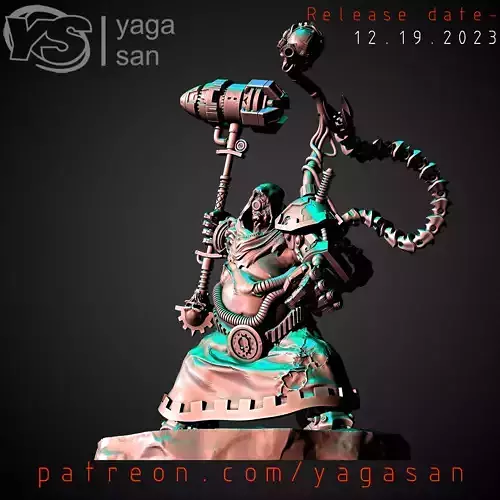 DARK MECHANICUM PALADIN EXECUTIONER 3D print model