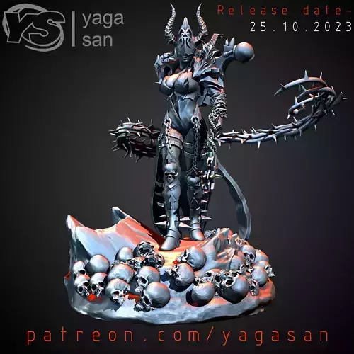 KHRNE SISTER VALKYRIE 3D print model