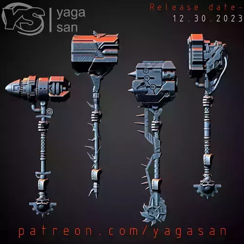 DARK MECH HAMMERS KITBASH PACK