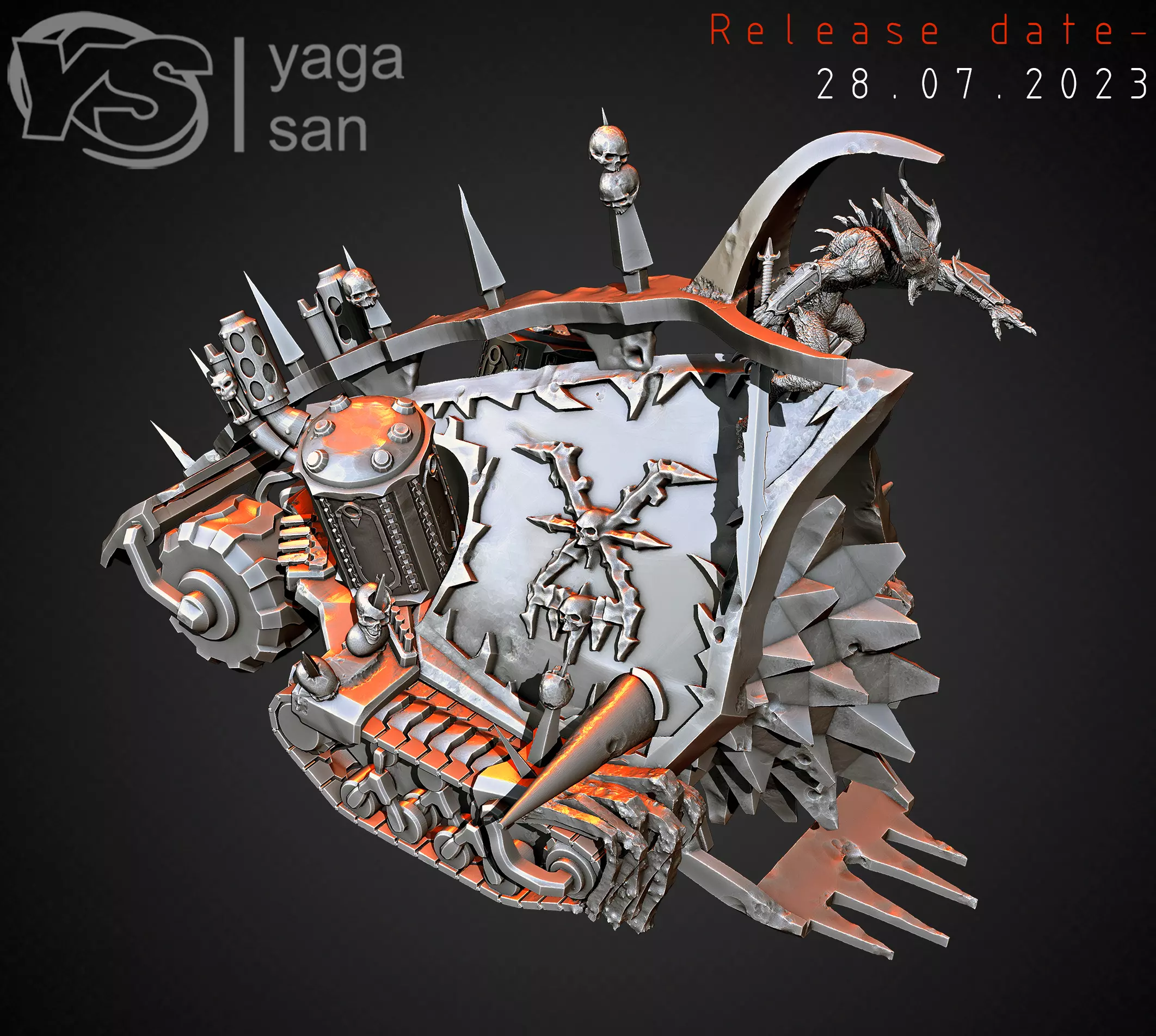 BLOOD GRINDER 3D print model_0