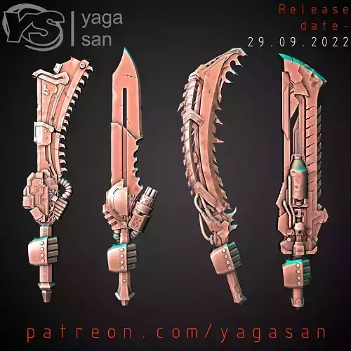 SAW SWORDS KITBASH PACK