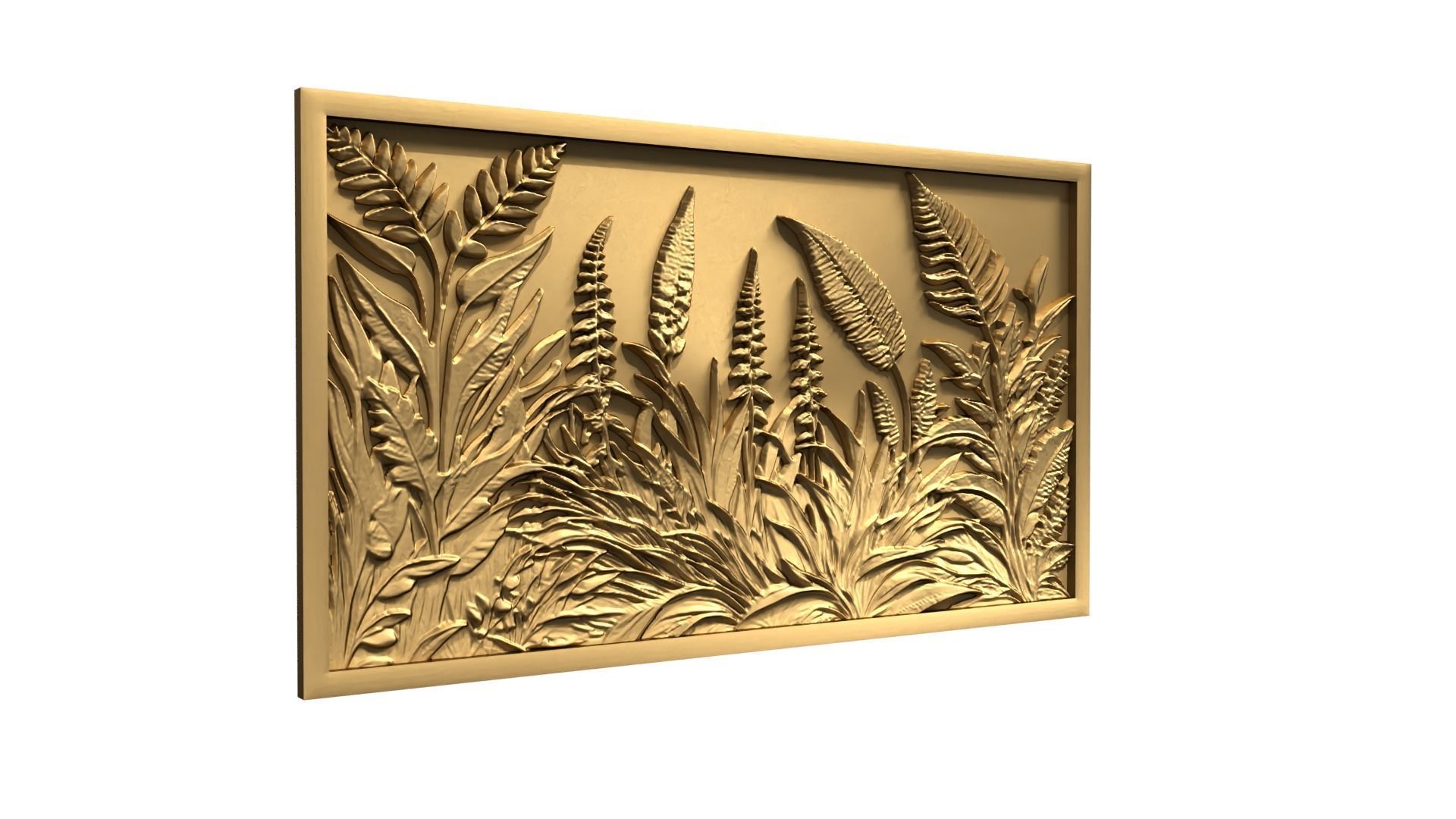 Modern Wall Panel Relief for CNC and 3D Printing 10 3D print model_10