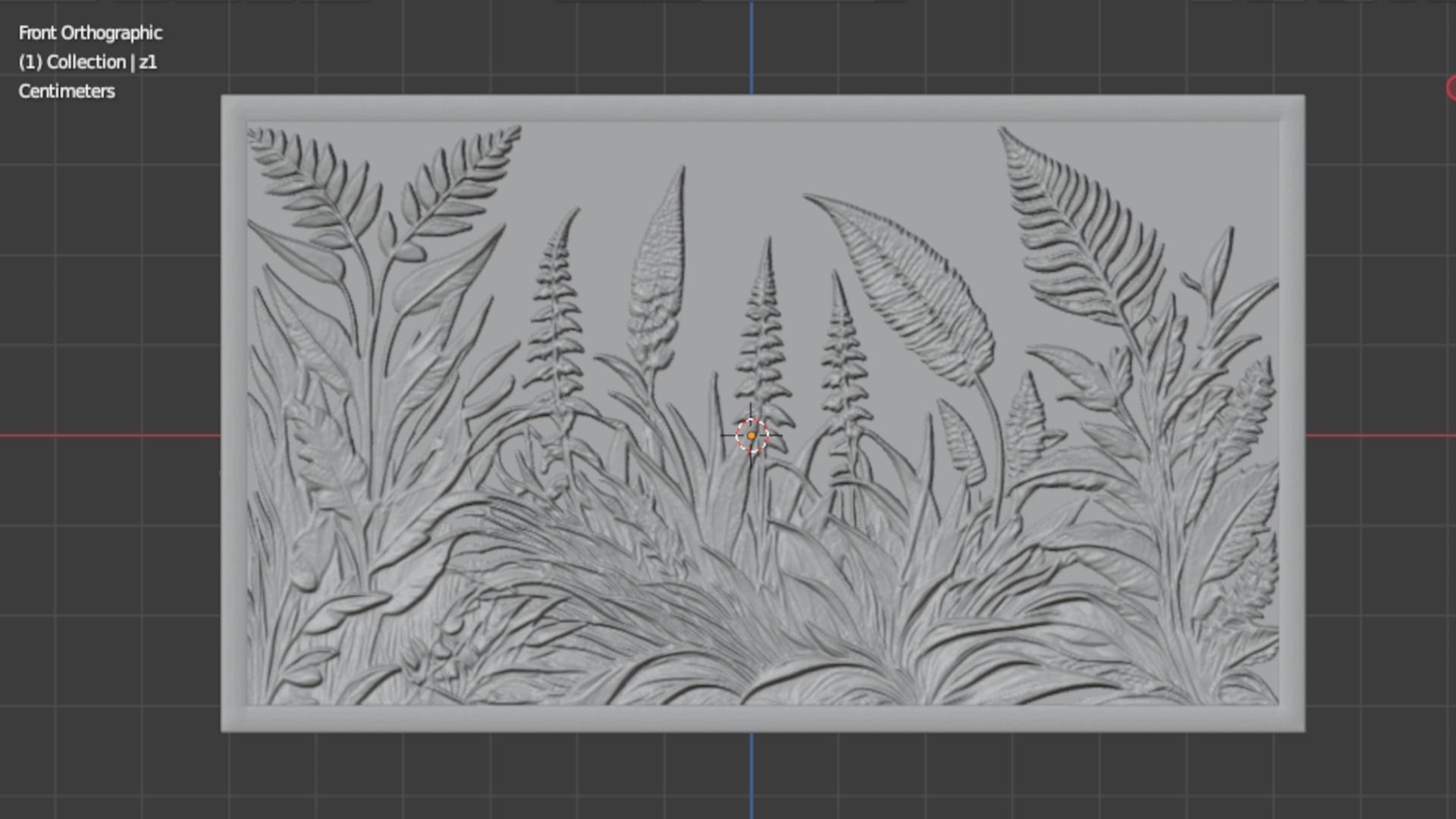 Modern Wall Panel Relief for CNC and 3D Printing 10 3D print model_3