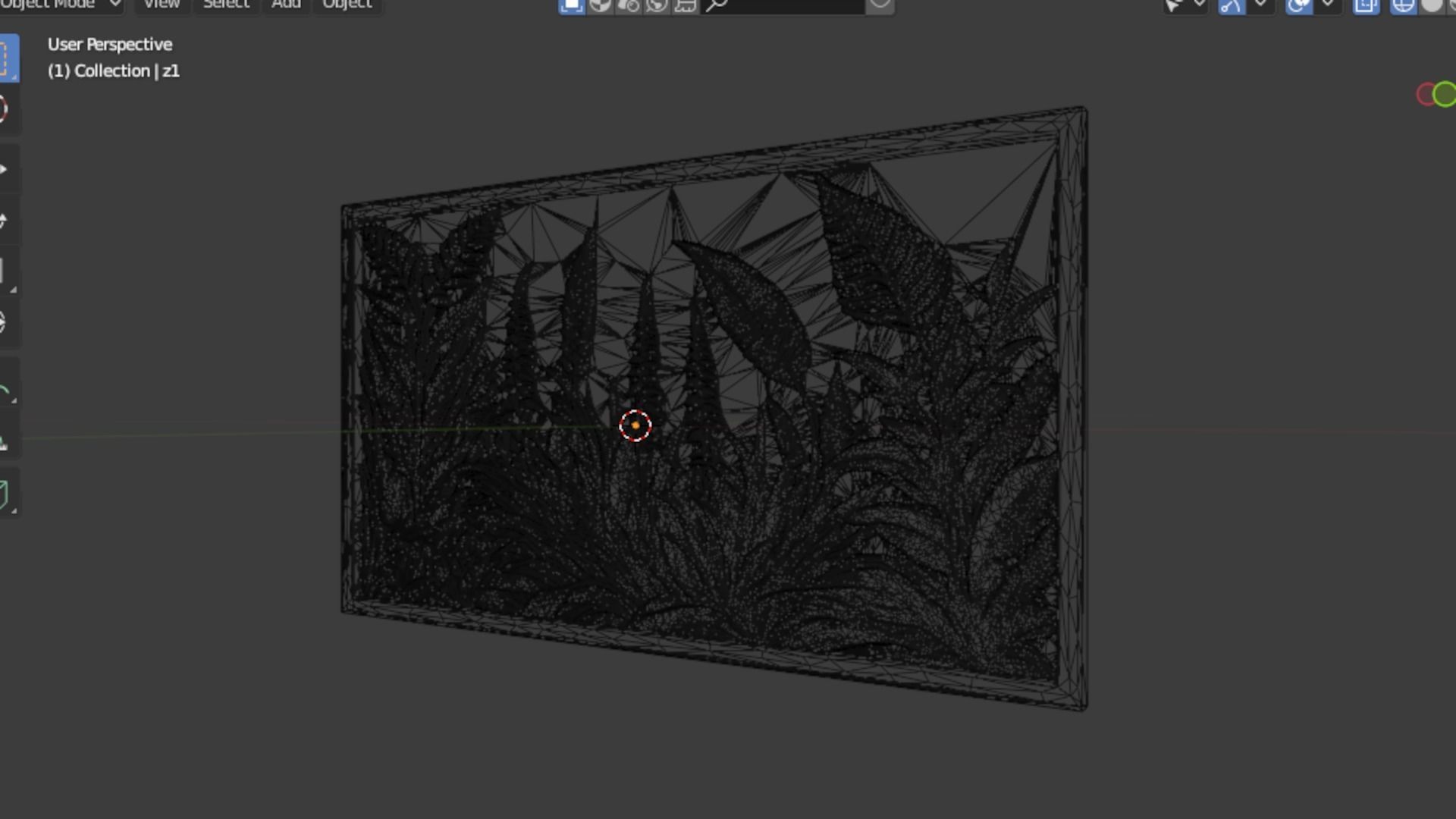 Modern Wall Panel Relief for CNC and 3D Printing 10 3D print model_8