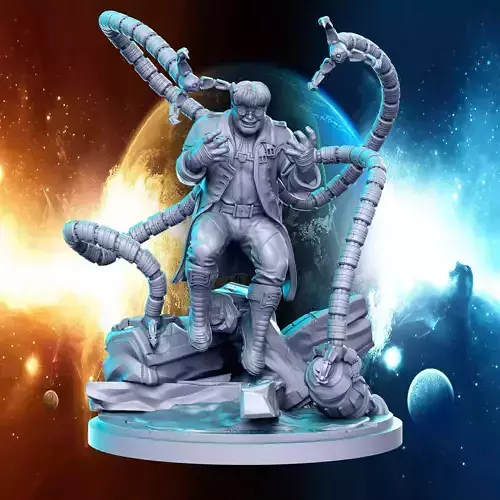 Octopus Marvel Super Hero 32mm Pre-supported