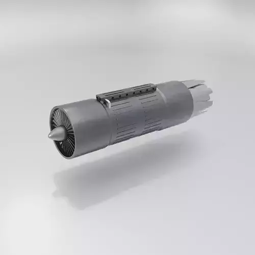 Jet Engine J001 Non exsistentent 3D model